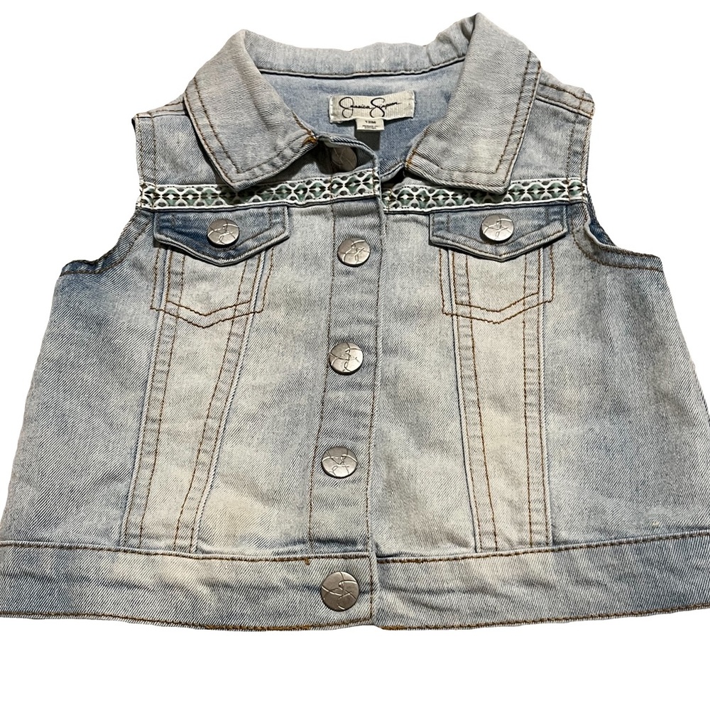 Jessica Simpson Baby Jean Vest